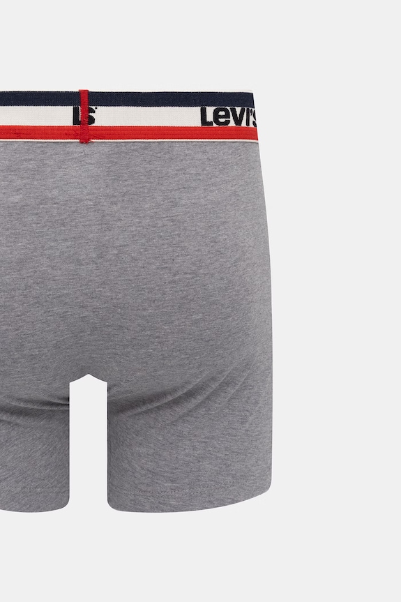 Levi's bokserki męskie bawełniane z elastanem 4-pack 37149.1303 granatowy