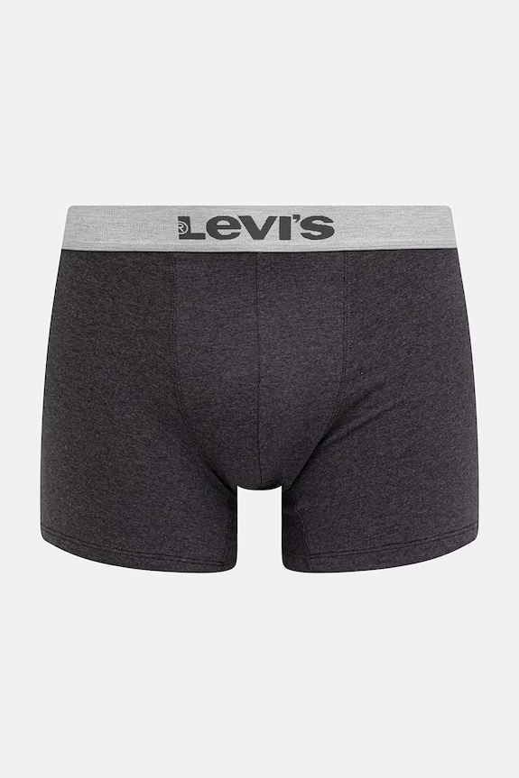 Levi's boxeri pentru bărbați, din bumbac cu elastan, pachet de 6 37149.1305 negru AA00