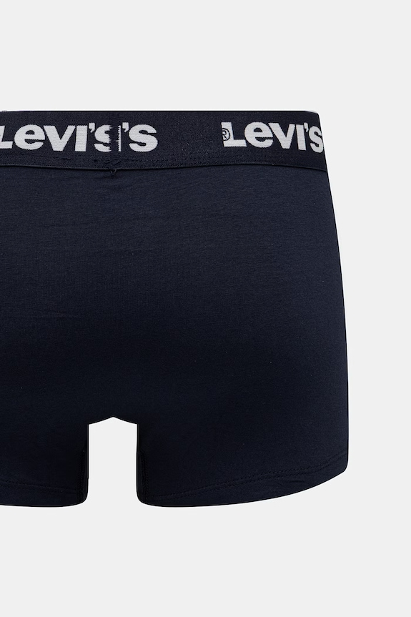 Îmbrăcăminte Levi's boxeri pentru bărbați, din bumbac cu elastan pachet de 2 37149.1209 bleumarin