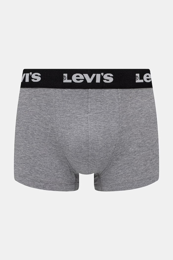 Levi's boxeri pentru bărbați, din bumbac cu elastan pachet de 2 37149.1233 gri AA00