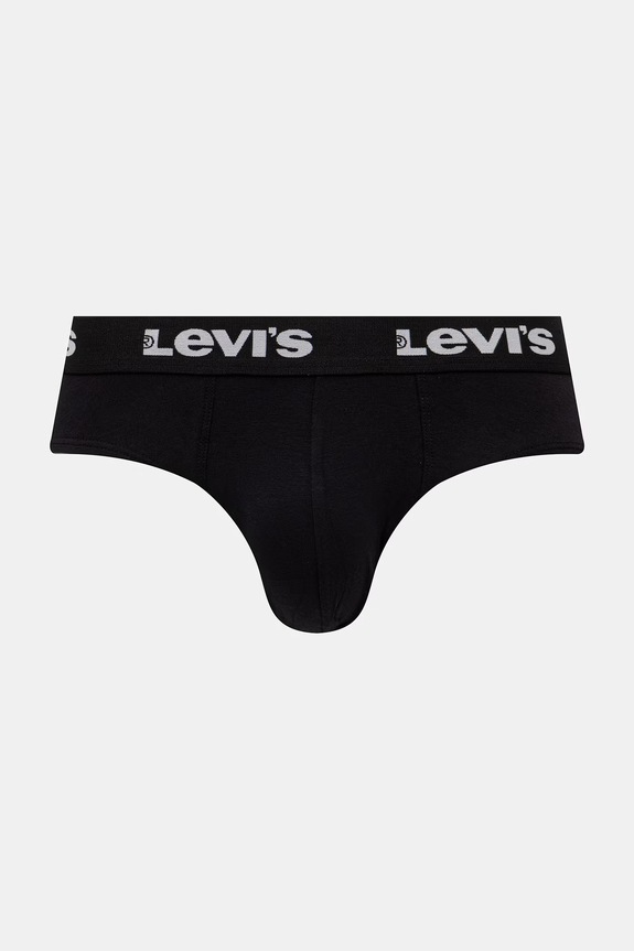 Levi's slip pentru bărbați, din bumbac cu elastan pachet de 2 37149.1212 negru AA00