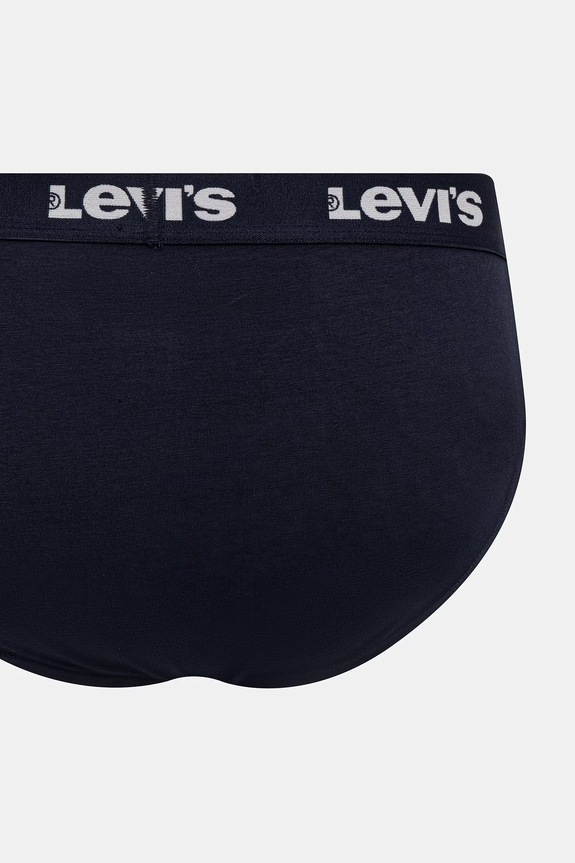 Oblečenie Levi's slipy pánske 2-pak 37149.1213 tmavomodrá