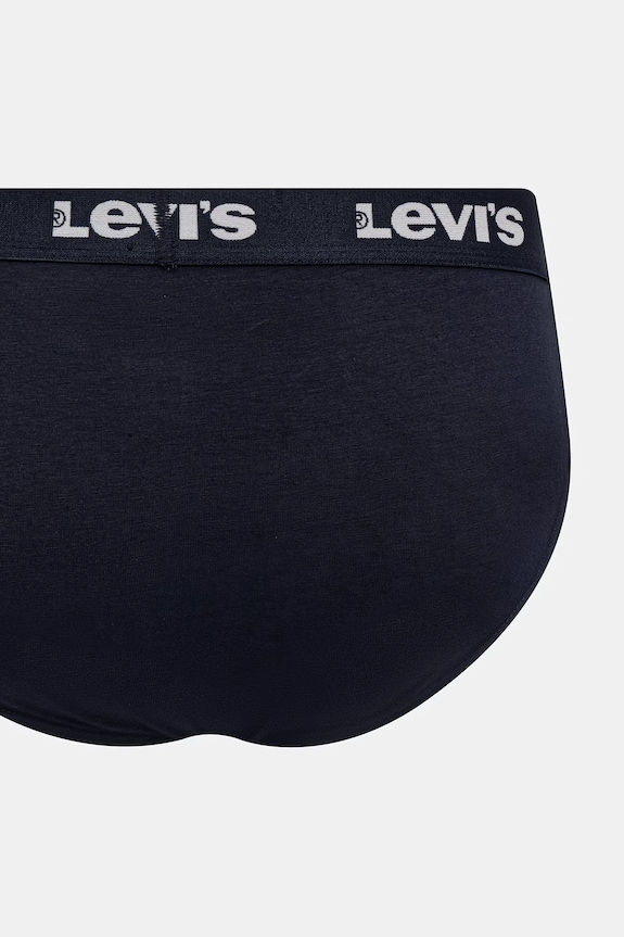 Oblečenie Levi's slipy pánske 2-pak 37149.1213 tmavomodrá