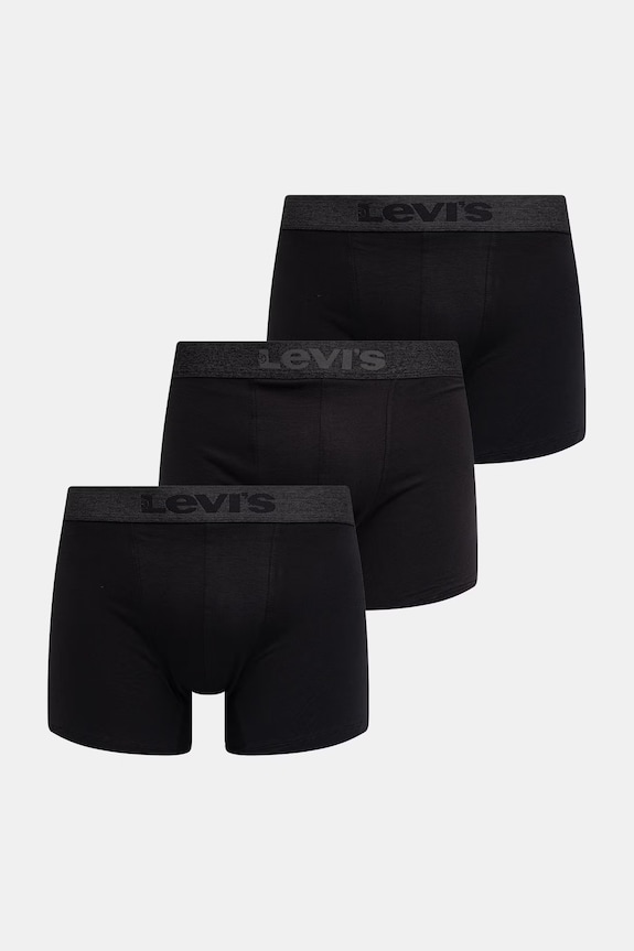 Levi's bokserki męskie 3-pack czarny 37149.1240
