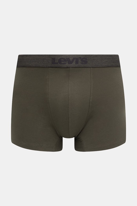 Levi's boxeri pentru bărbați, pachet de 3 37149.1241 verde AA00