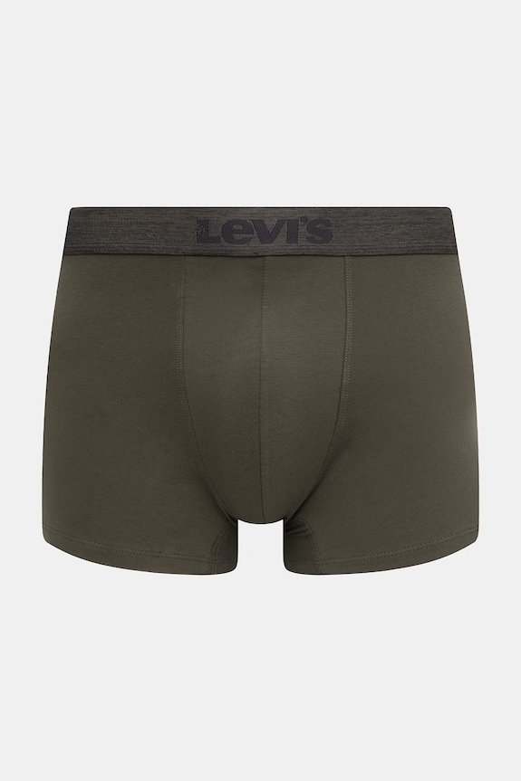 Levi's boxeri pentru bărbați, pachet de 3 37149.1241 verde AA00