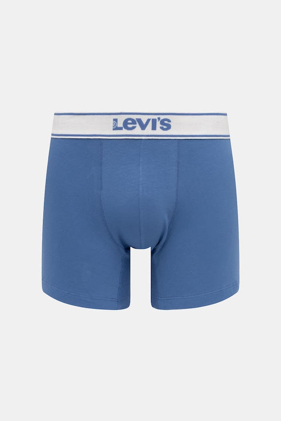 Levi's boxeri pentru bărbați, din bumbac cu elastan, pachet de 2 37149.1254 albastru AA00