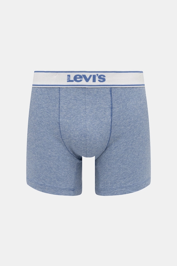 Îmbrăcăminte Levi's boxeri pentru bărbați, din bumbac cu elastan, pachet de 2 37149.1254 albastru