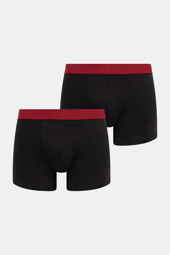Levi's boxeri pentru bărbați, pachet de 2 negru 37149.1257