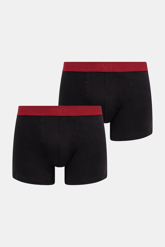Levi's boxeri pentru bărbați, pachet de 2 negru 37149.1257