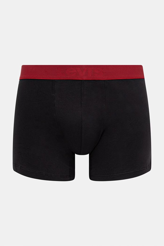 Levi's boxeri pentru bărbați, pachet de 2 37149.1257 negru AA00