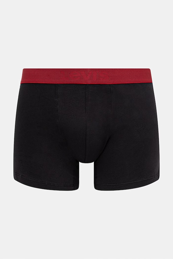 Levi's boxeri pentru bărbați, pachet de 2 37149.1257 negru AA00