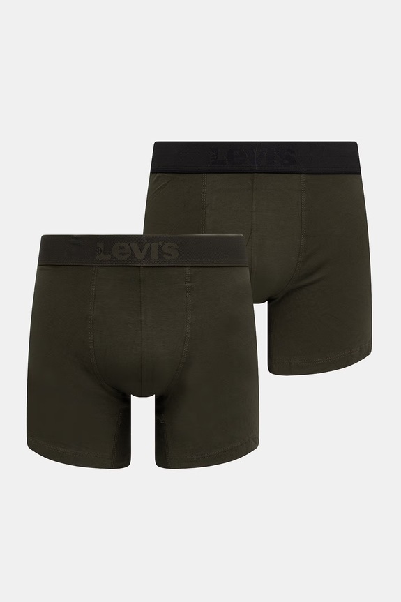 Levi's bokserki męskie 2-pack zielony 37149.1260