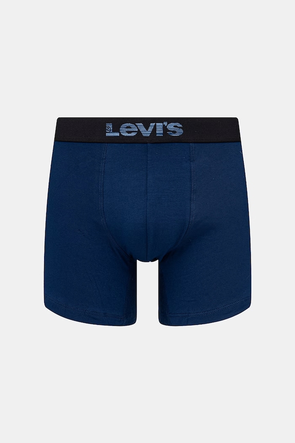 Îmbrăcăminte Levi's boxeri pentru bărbați, din bumbac cu elastan pachet de 2 37149.1268 albastru