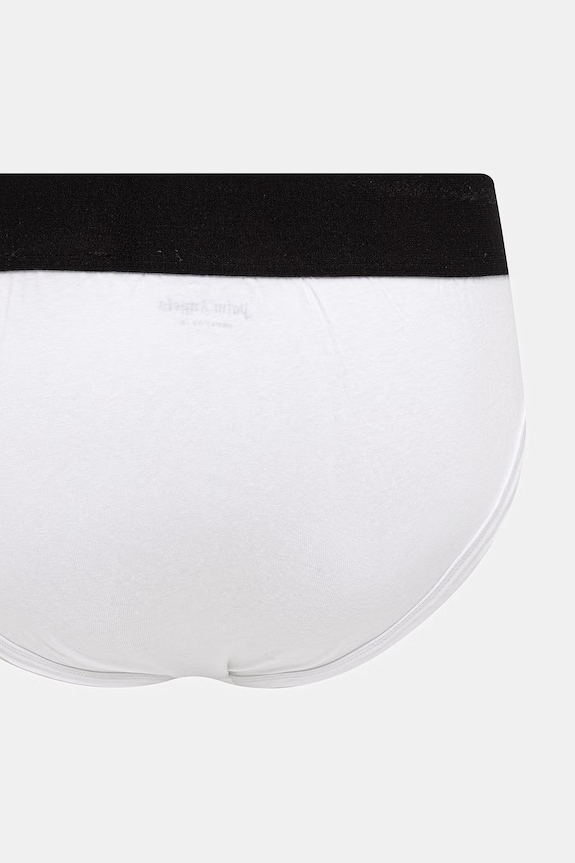 Odzież Palm Angels slipy męskie z bawełną 2-pack PLA1UMBSP08BI biały