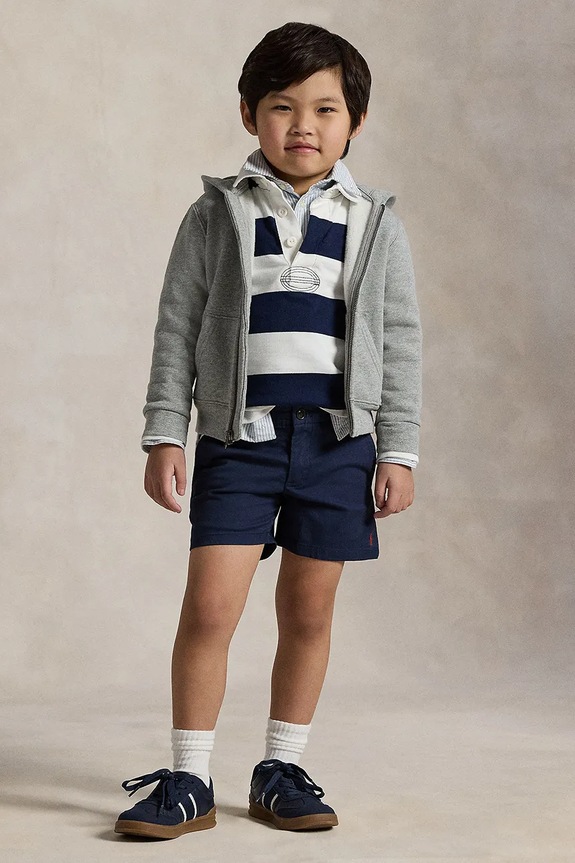 Polo Ralph Lauren - Detská mikina 110-128 cm sivá 322547626002