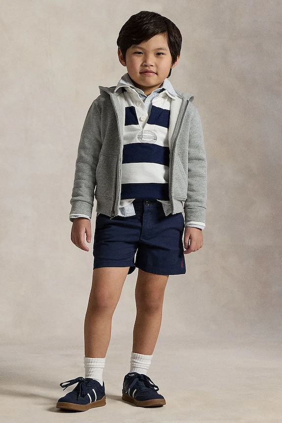 Polo Ralph Lauren - Detská mikina 110-128 cm sivá 322547626002