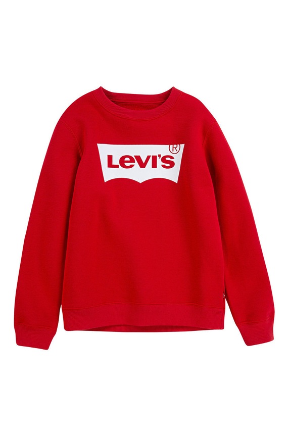 Levi's Bluza dziecięca czerwony 9E9079.NOS.B