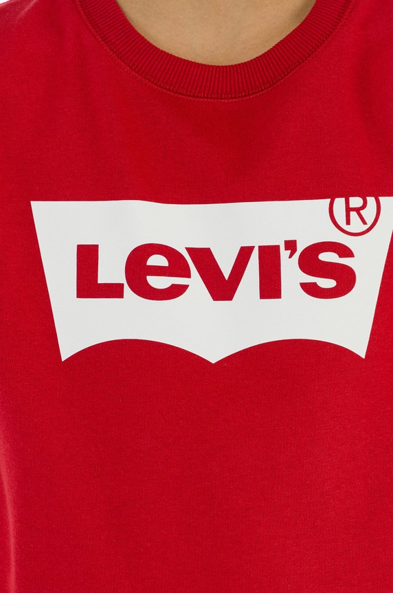 Chłopiec Levi's Bluza dziecięca 8E9079.NOS.B czerwony