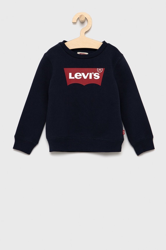 Παιδική μπλούζα Levi's στάμπα σκούρο μπλε 8E9079.NOS.B