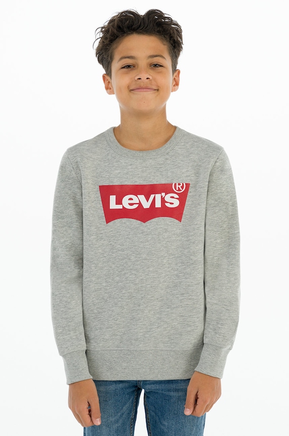 Levi's Bluza dziecięca pozostałe szary 8E9079.NOS.B