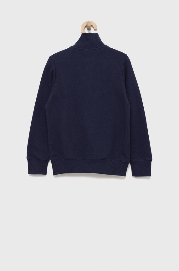 Detská bavlnená mikina United Colors of Benetton 3J68C501B.G.NOS tmavomodrá AA00