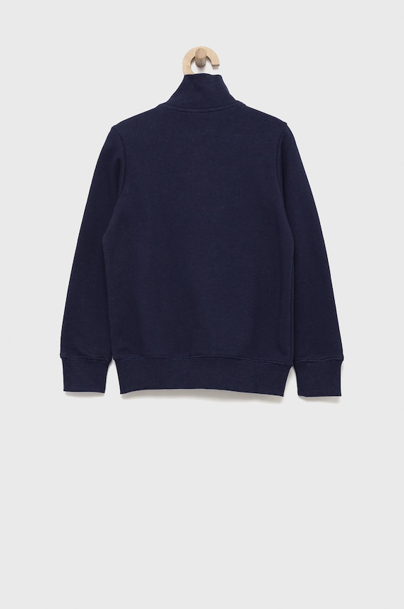 Detská bavlnená mikina United Colors of Benetton 3J68C501B.G.NOS tmavomodrá AA00