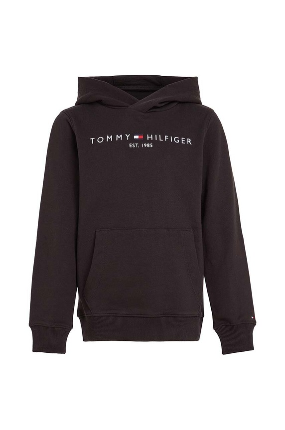 Tommy Hilfiger bluza bawełniana dziecięca KS0KS00213 czarny AA00