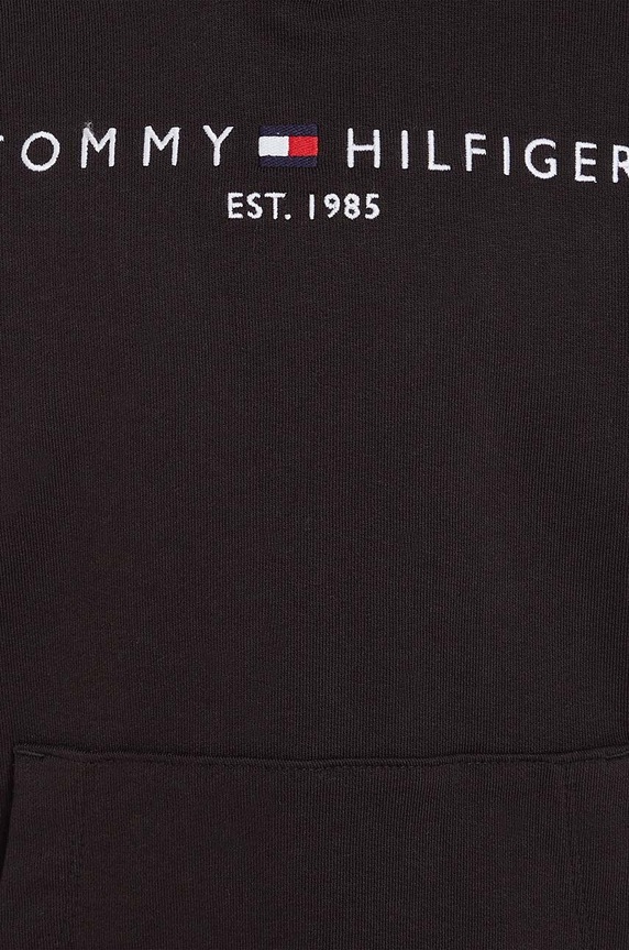 Tommy Hilfiger bluza bawełniana dziecięca czarny KS0KS00213