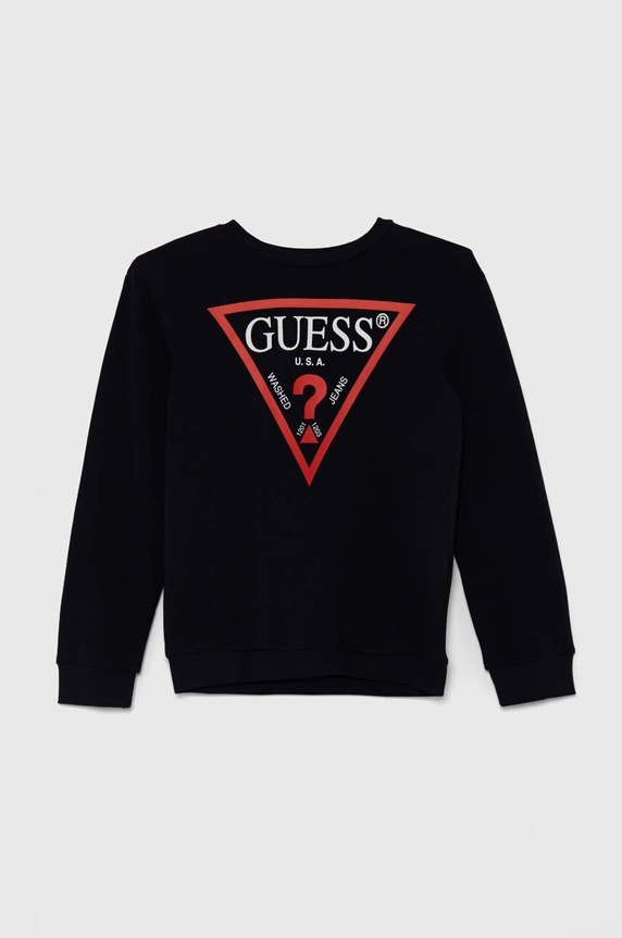 Guess felpa in cotone bambino/a senza blu navy L73Q09.KAUG0.9BYH