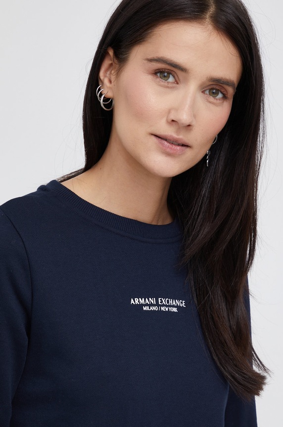 Armani Exchange felső sötétkék 8NYM29.YJE5Z.NOS