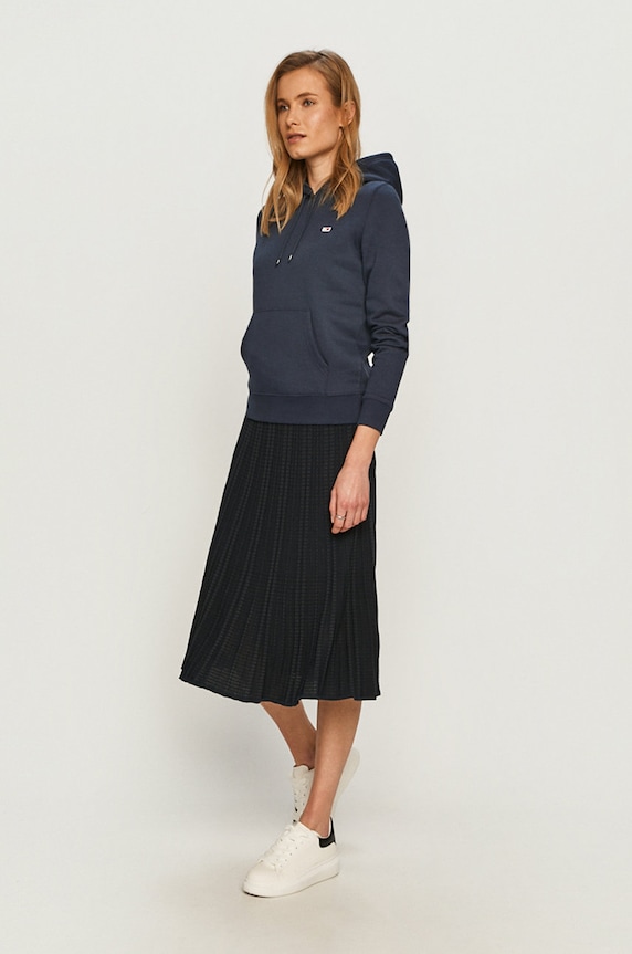 Tommy Jeans - Mikina DW0DW09228 tmavomodrá AA00