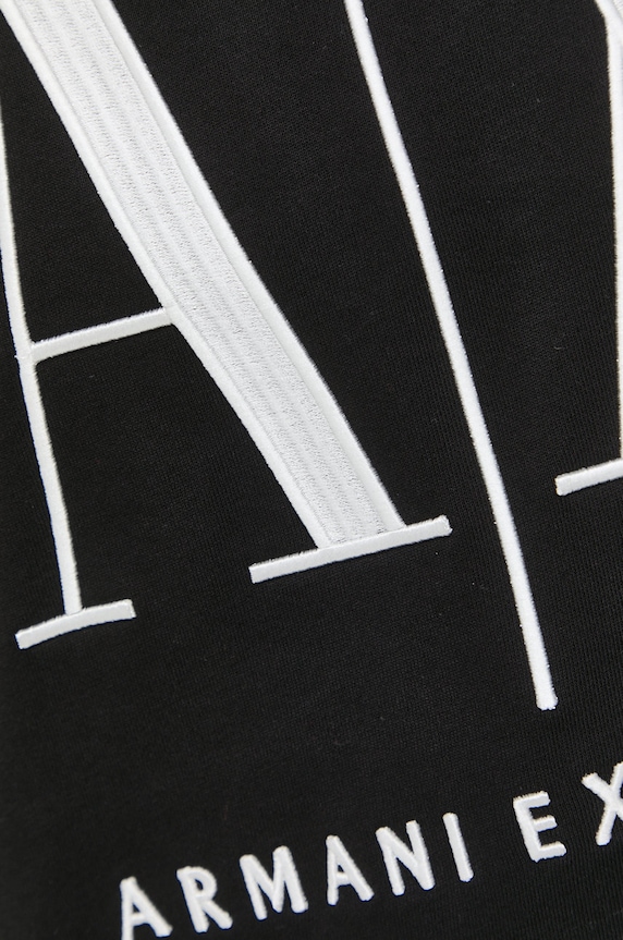 Armani Exchange hanorac de bumbac 8NYM52.YJ68Z.NOS negru
