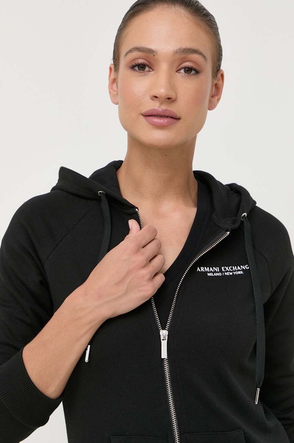 Armani Exchange felpa nero 8NYM28.YJE5Z.NOS