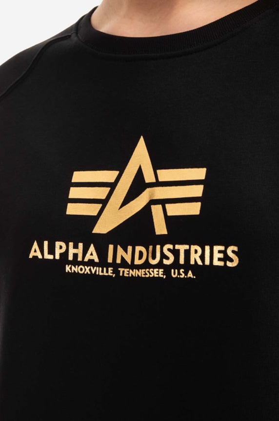 Mikina Alpha Industries čierna 196031FP.583