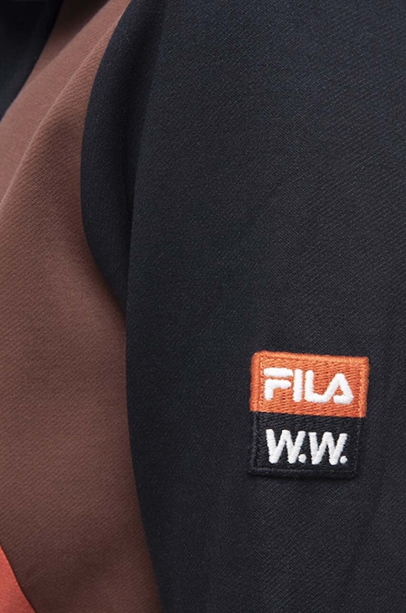 Wood Wood felpa Evonn x Fila nero 688378.B028