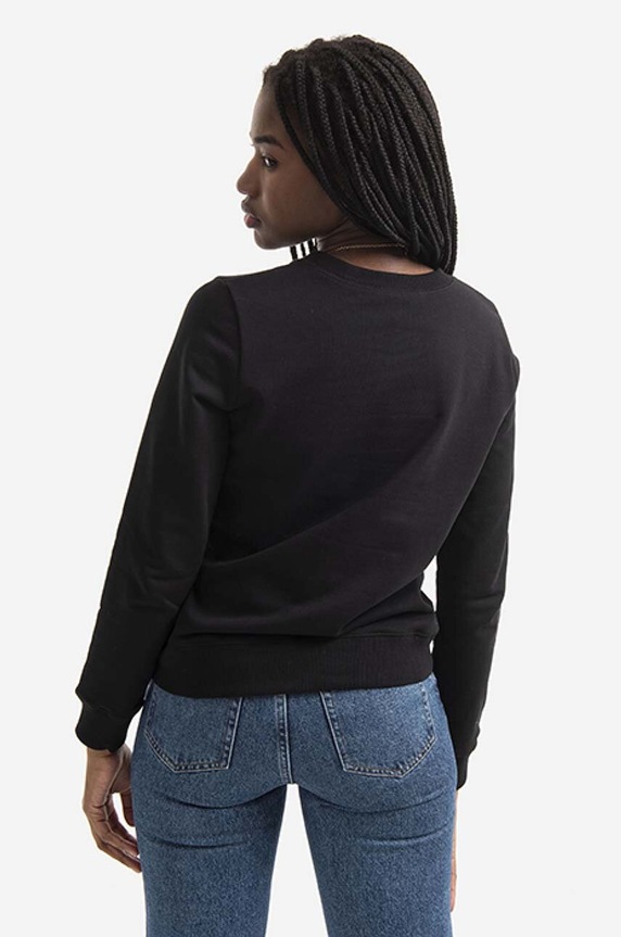 Oblečenie Bavlnená mikina A.P.C. Sweat Item F OEAS-F27663 BLACK COEAS.F27663 čierna