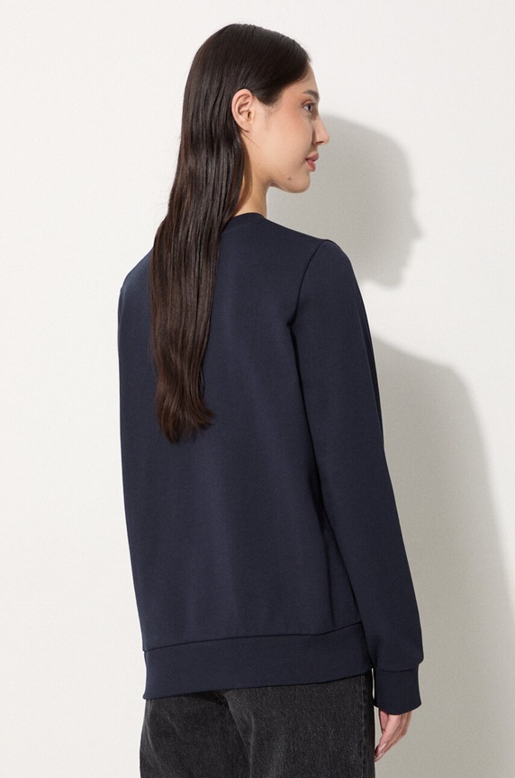 Odzież A.P.C. bluza bawełniana Sweat Viva COECQ.F27644 granatowy