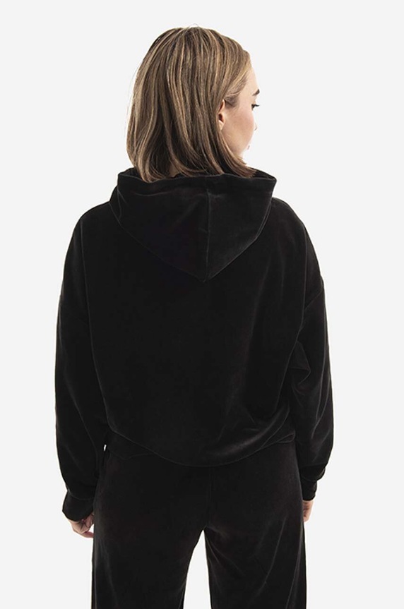 Puma sweatshirt Her Velour Hoodie 589520.01 black AA00