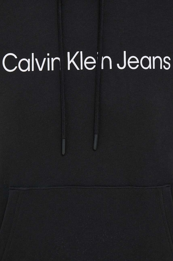 Bavlněná mikina Calvin Klein Jeans J20J220254 černá
