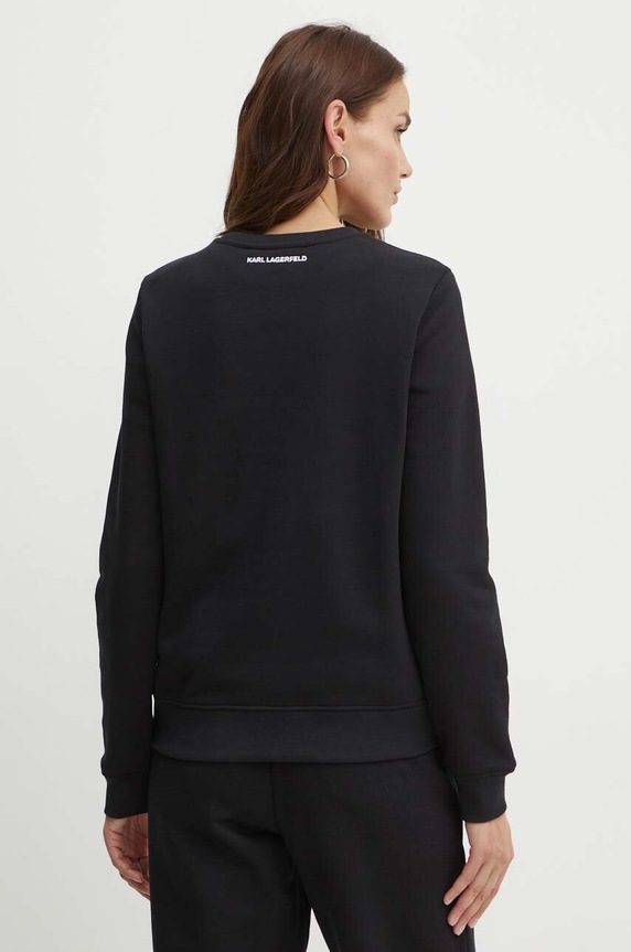 Odzież Karl Lagerfeld bluza 245W1810 czarny