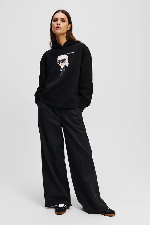 Кофта Karl Lagerfeld IKON чорний A1W20083