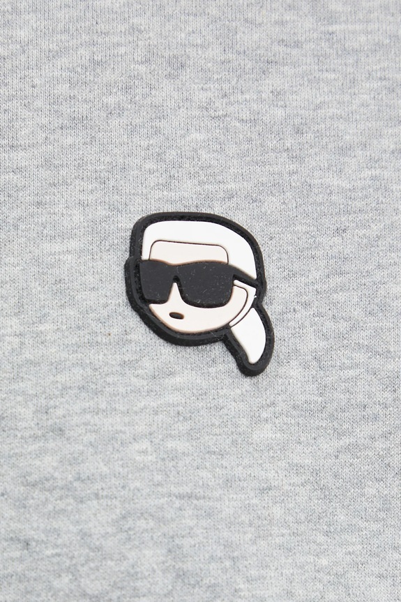 Karl Lagerfeld bluza IKON A1W20084 szary