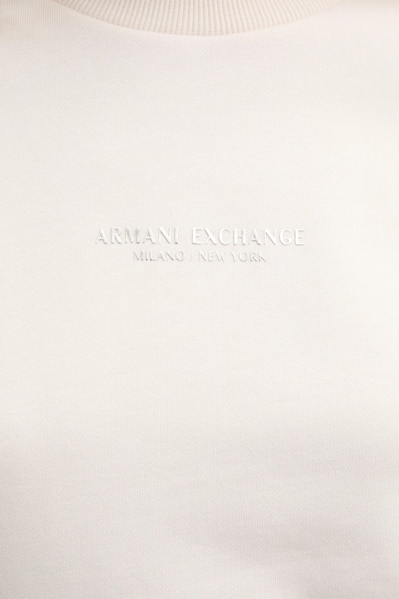 Armani Exchange bluza bawełniana beżowy XW001451.AF10830.NOS