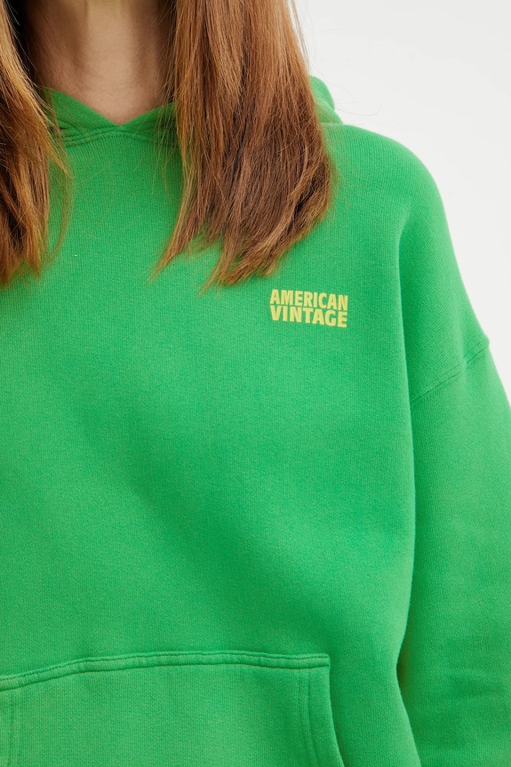 American Vintage felső IZU03D zöld