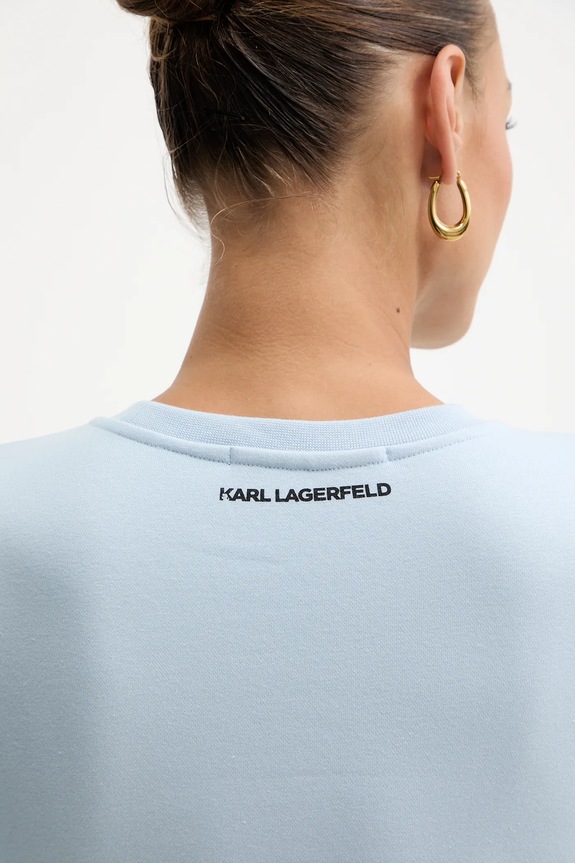Mikina Karl Lagerfeld A4W20043 modrá
