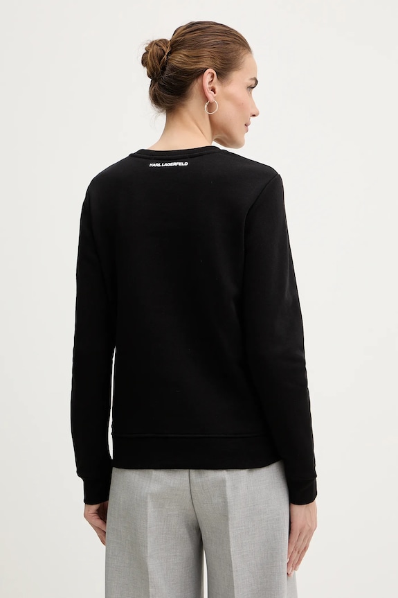 Odzież Karl Lagerfeld bluza A4W20043 czarny