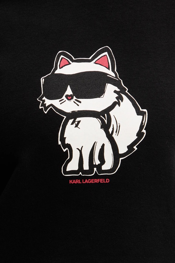 Karl Lagerfeld bluza A4W20043 czarny