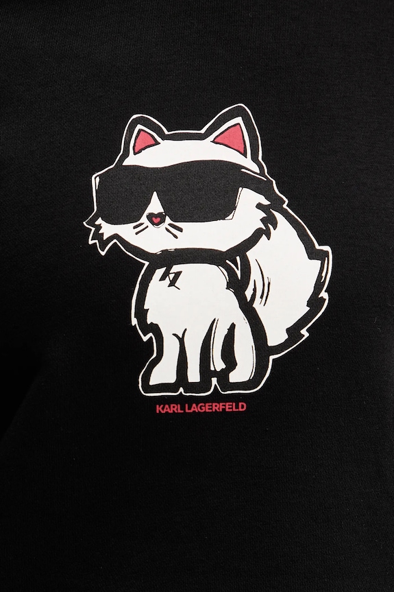 Karl Lagerfeld bluza A4W20043 czarny