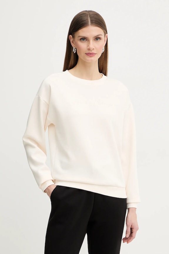 Mikina Armani Exchange nášivka béžová XW000835.AF13397.NOS